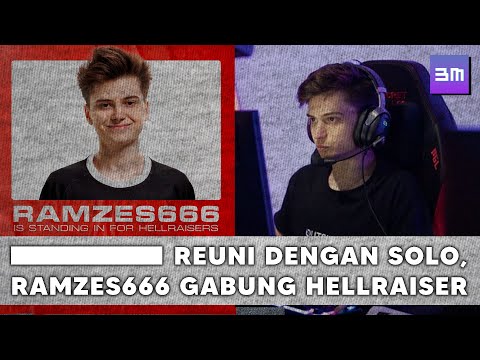 Reuni Dengan Solo, RAMZES666 Resmi Bergabung Dengan HellRaiser Sebagai Carry dengan Status Stand-in