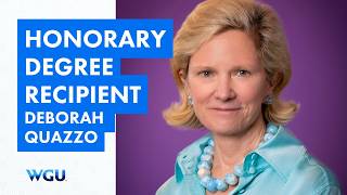 Honorary Degree Recipient Deborah Quazzo - WGU 2026 New York Commencement