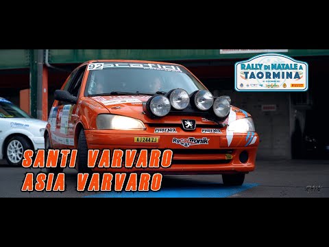 Rally Taormina 2022 - Santi Varvaro/Asia Varvaro (Peugeot 106)