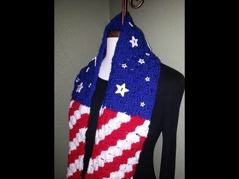 Patriotic Infinity Scarf