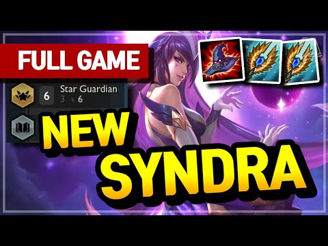 6 Star Guardians comp! (Syndra Carry) - Teamfight Tactics Full Game | TFT