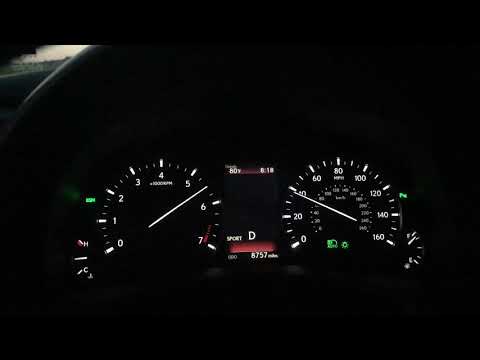 2017 Lexus GS350 AWD 0-60 Acceleration