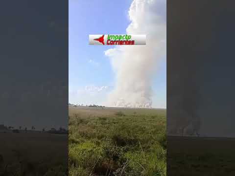 Incendios en Loreto #gobiernodecorrientes #intencional