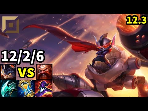 Rumble Top vs Gragas - KR Challenger | Patch 12.3