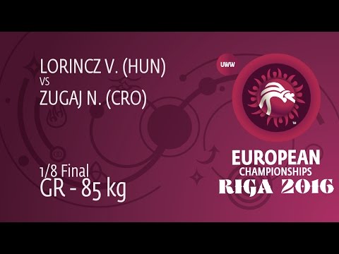 1/8 GR - 85 kg: V. LORINCZ (HUN) df. N. ZUGAJ (CRO), 1-0