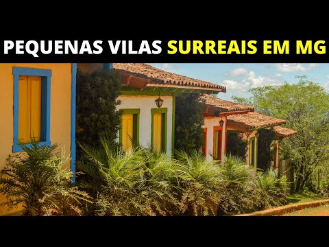 16 PEQUENOS VILAREJOS SURREAIS EM MINAS GERAIS