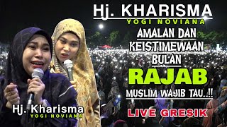 Download lagu CERAMAH HJ KHARISMA YOGI NOVIANA FUL | AMALAN & KEISTIMEWAAN BULAN RAJAB MUSLIM WAJIB TAU..!! GRESIK mp3