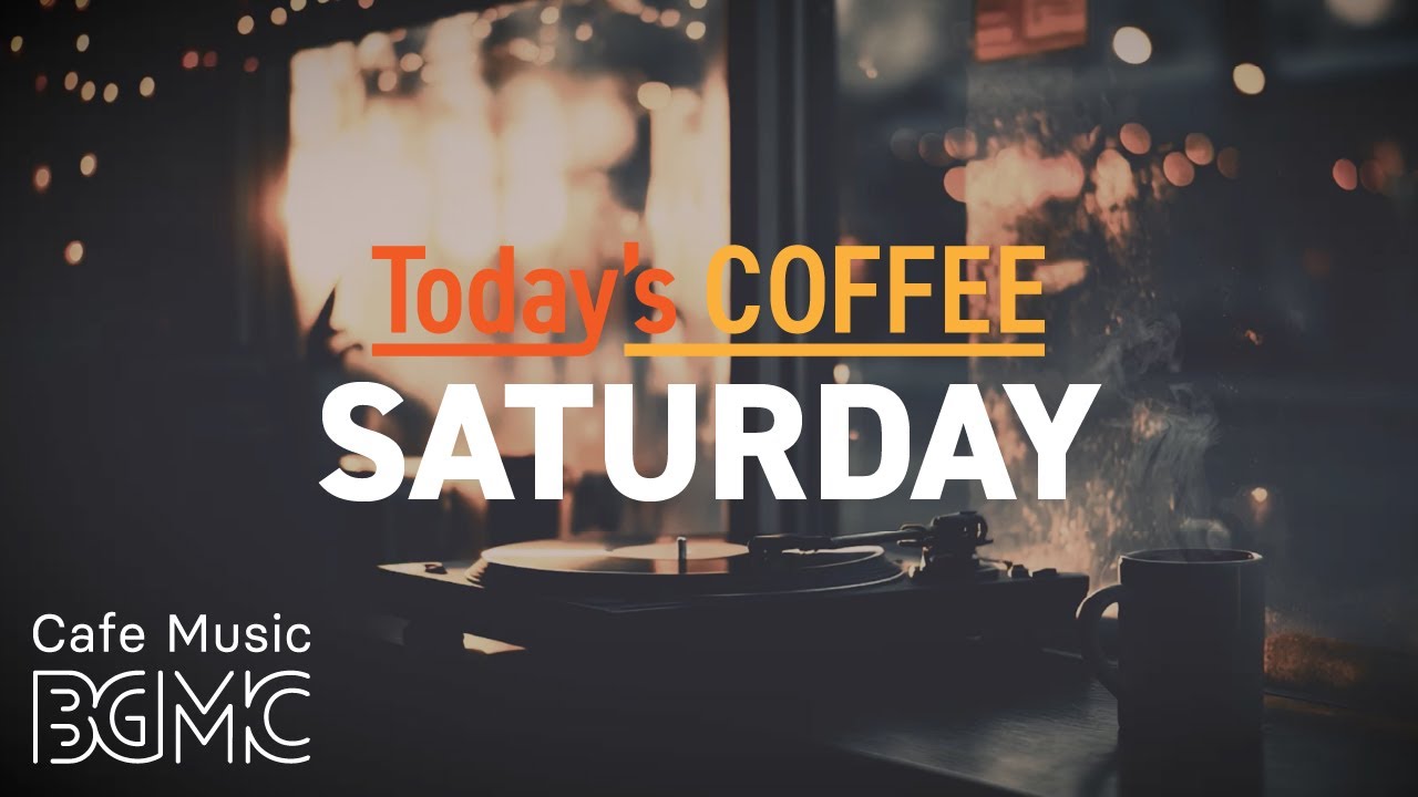 SATURDAY COFFEE: 🌃 Cozy Night Cafe Ambience in the City - Relaxing Piano Jazz for a Chill Weekend