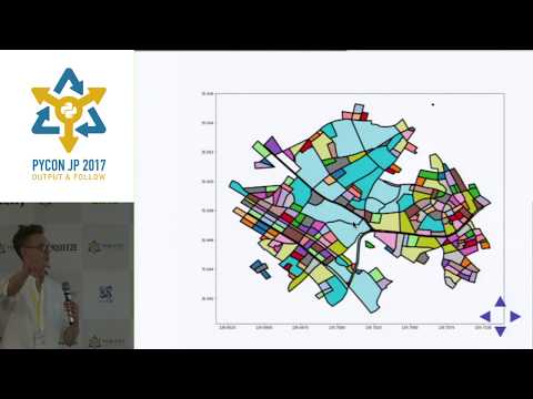 Geospatial data analysis and visualization in Python (Halfdan Rump) - PyCon JP 2017
