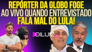 TENTE NÃO RIR: Repórter da Globo foge no meio da entrevista quando padeiro fala mal do Lula!