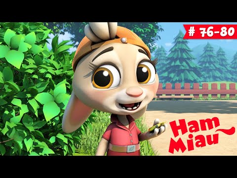 Ham Miau 🐶 ep. 76-80 🐱 Desene pentru copii - HeyKids