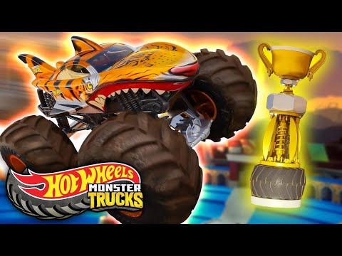 Capa de Monster Trucks da Hot Wheels quebram tudo e arrasam nas aventuras mais insanas | Hot Wheels