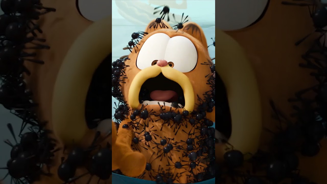 Never trusting a blanket again #GarfieldMovie #ChrisPratt