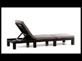 chaise longue Daytona + coussin gris | video 1