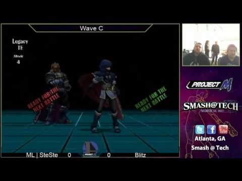 Smash@Tech: SteSte (Marth) vs Blitz (Ganondorf) Pools