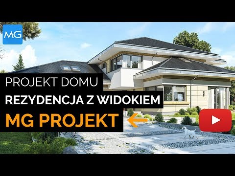 Projekt domu Rezydencja z Widokiem MG Projekt– 523,34 m2