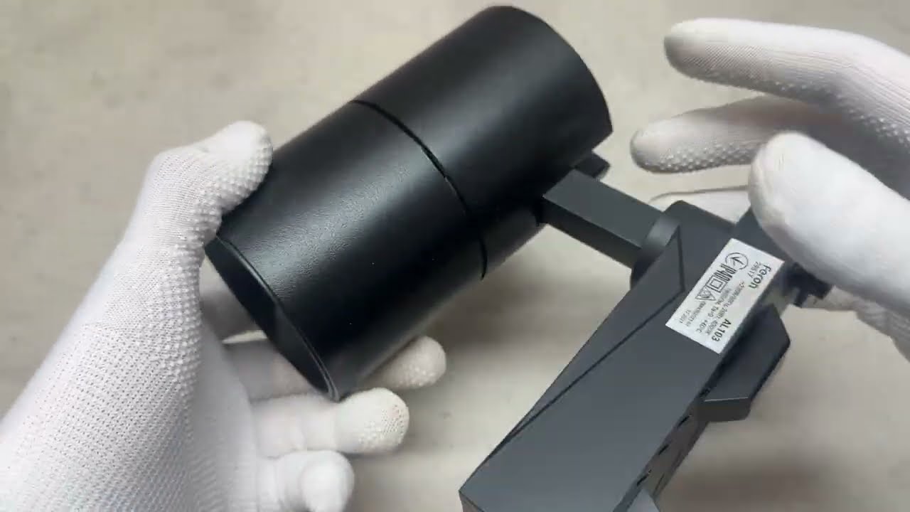 Трековый светодиодный светильник FERON AL103 COB 20W 1800LM 4000K IP40 черный 29617