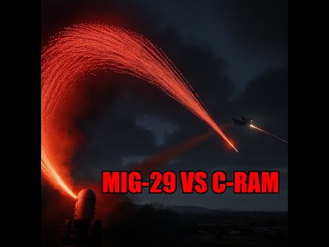 MiG-29 vs C-RAM… معركة مستحيلة | Military Simulation