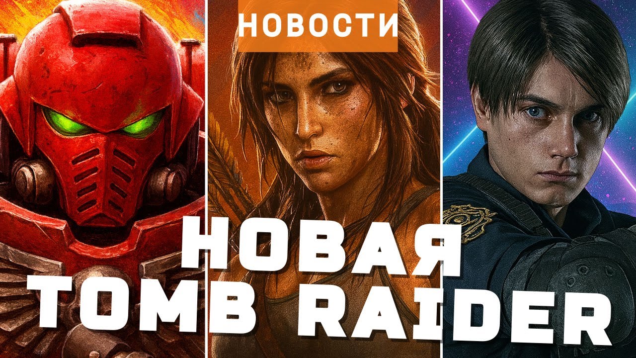 Tomb Raider, WH40K Dawn of War IV, Resident Evil Requiem, Tainted Grail | НОВОСТИ ИГР