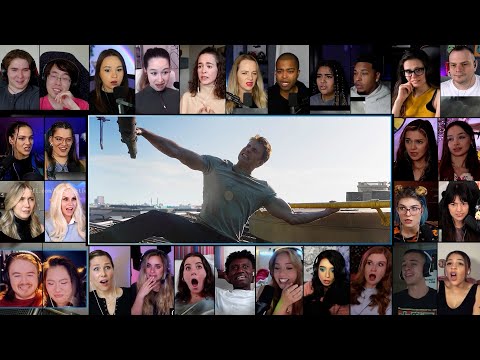 Cap Stops the helicopter | Captain America: Civil War Reaction Mashup