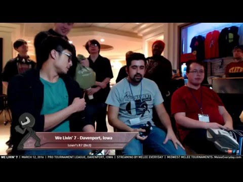 We Livin' 7 - PTL | HellsingULH (Sheik) vs. AnDaLe (Jigglypuff, Ice Climbers) - SSBM - Loser's R7