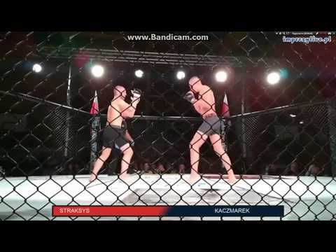Neilas Strakšys - Kacper Kaczmarek kat. 69kg - CAGE OF HEROES ONE Białystok - Runda 3