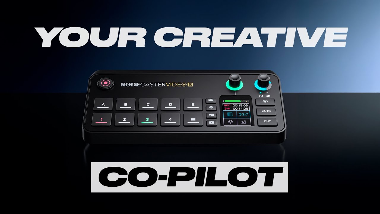 Rode Vision mixer RODECaster Video S