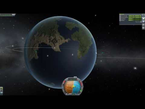 Kerbal Space Program Tutorial 1- Basic Orbit and Re-Entry