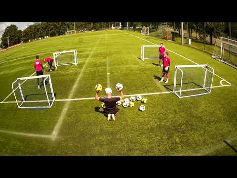 Trening bramkarski 2022 AP Talent Białystok: 1vs1, 1vs2, obrona sytuacyjna