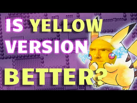 Is Pokémon Yellow REALLY better than Red/Blue?