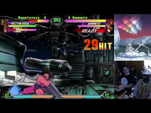 MvC2: Romneto - Magneto/Tron Tag Infinite [5 Reps] to Tempest 130% Continuation Combo .:3.1.26:.
