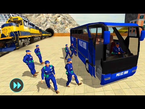 US Police Bus Mountain Driving Simulator - Offroad Police Bus Driver Games - Android Games #1