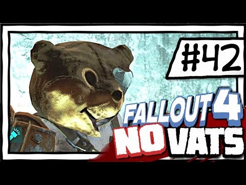 Finding the Mascot Head! [42] Fallout 4 NO VATS | SURVIVAL DIFFICULTY PLAYTHROUGH