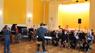John Hollenbeck Large Ensemble Rehearsal, Vienna Konzerthaus' Schubert Saal - "eternal interlude".