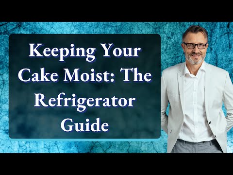 Keeping Your Cake Moist: The Refrigerator Guide