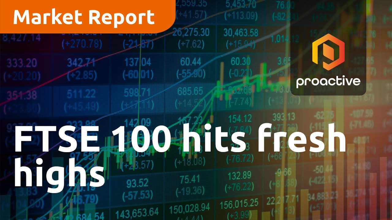 FTSE 100 hits fresh highs - Market Report