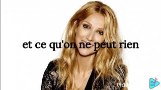 Celine Dion / Billy / vidéo de paroles (lyrics video)