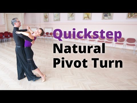 Quickstep Basic Lesson - Natural Pivot Turn