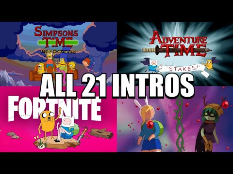 Every Adventure Time Intro Ever (Lego, Fortnite, Fionna and Cake, Minecraft, Stakes etc.)