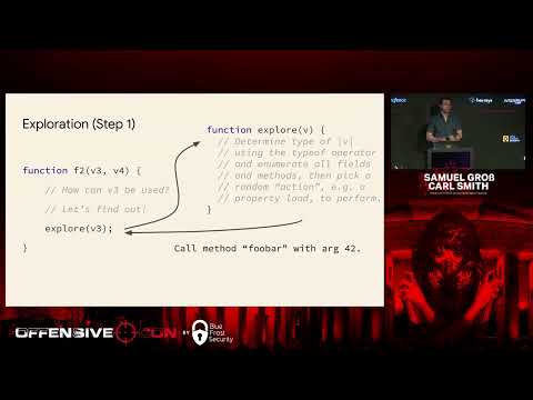 OffensiveCon23 - Samuel Groß & Carl Smith - Advancements in JavaScript Engine Fuzzing