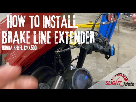 Honda Rebel - BRAKE LINE EXTENDER