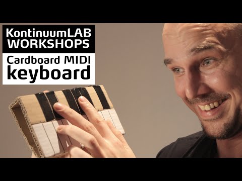 KontinuumLAB WORKSHOPS: 1-Piece Cardboard Keyboard