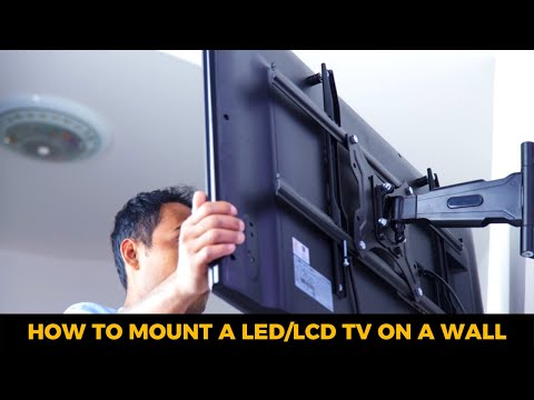 How to Mount a LED TV on a Wall|| Led tv installation in Wall || Led TV fitting