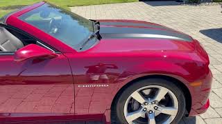 One-Owner 4k-Mile 2011 Chevrolet Camaro 2SS RS Convertible Walk Around