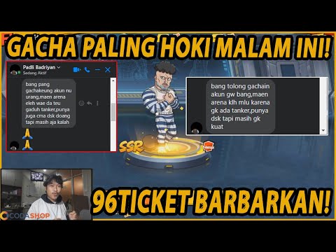 🔥🔥96TICKET PALING HOKI MALAM INI (BANG GACHAIN AKUN ANE) - ONE PUNCH MAN: The Strongest