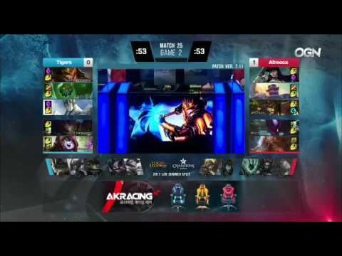 AFS vs ROX Highlights Game 2 LCK SUMMER 2017 Afreeca Freecs vs ROX Tigers W3D3
