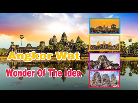 Templo de Angkor Wat - Maravilha da Idéia - Camboja 🇰🇭 Viagem
