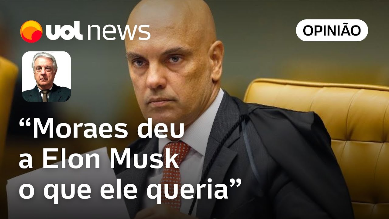 Moraes deu o ringue do Supremo de bandeja a Elon Musk, analisa Maierovitch