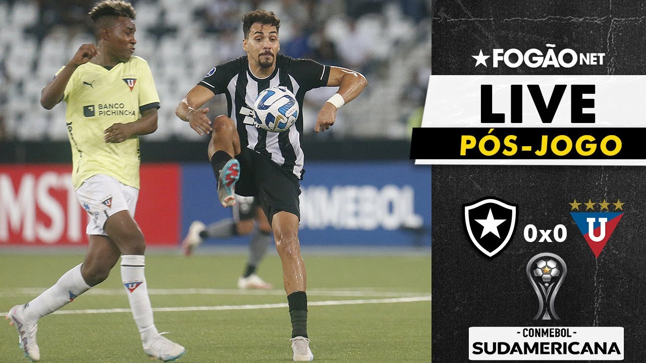 LIVE | Pós-jogo e repercussão de Botafogo x LDU na fase de grupos da Copa Sul-Americana