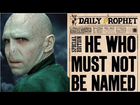 Why Were People So Afraid To Say Voldemorts Name?